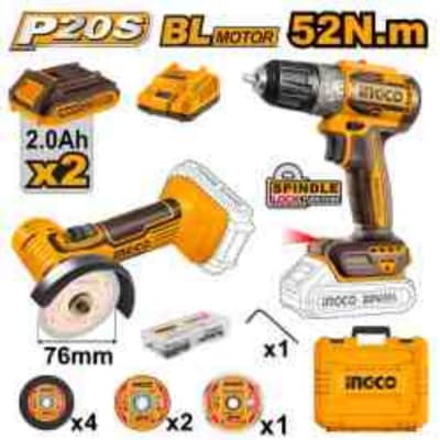 Kit combinado inalámbrico de 2 PCS CAGLI7601 Y CDLI20453