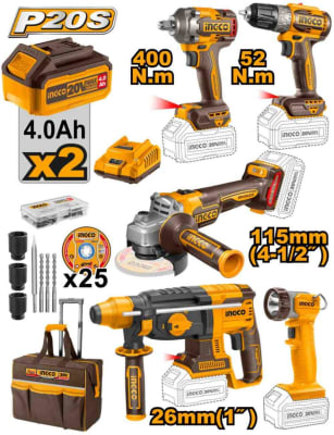 Kit combinado inalámbrico de 5PCS