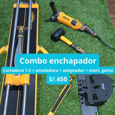 Combo Enchapador