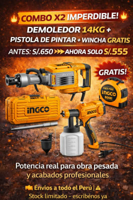 COMBO PARA OBRA PESADA