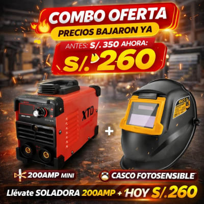 COMBO  MINI SOLDADOR