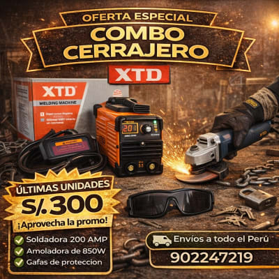 COMBO CERRAJERO X3