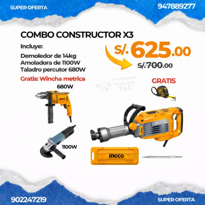 COMBO CONSTRUCTOR X3 PRO