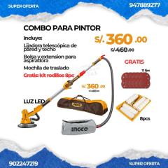 LlIjadora de pared + kit rodillo