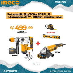 COMBO ROTOMARTILLO PLUS