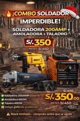combo soldador potente