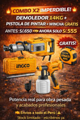 COMBO PARA OBRA PESADA