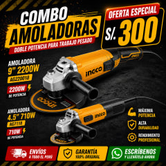 COMBO AMOLADORAS