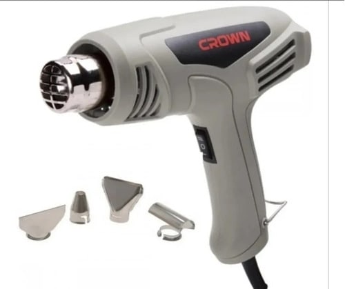 Pistola de calor de 1600w Crown | Inversiones Generales