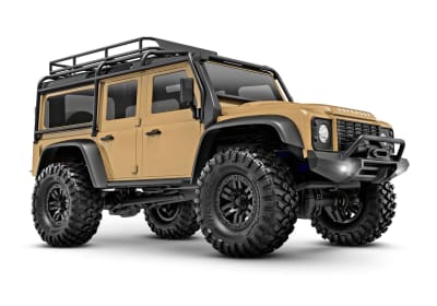Traxxas TRX-4M 1/18 Electric Rock Crawler w/Land Rover Defender Body (TAN)