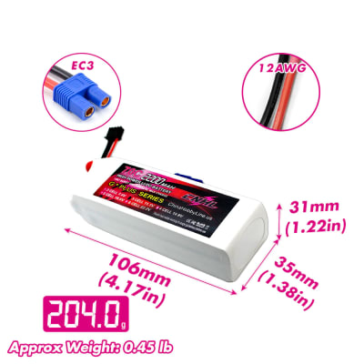(11.1V/2200mAh/70C/C3)