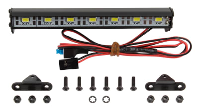 Team Associated XP 7-LED Aluminum Light Bar Kit (120mm)