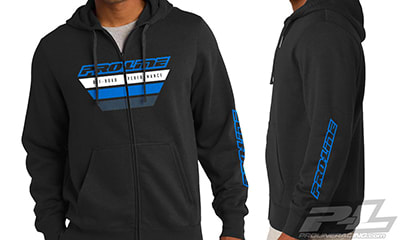 Pro-Line OP Black Zip-Up Hoodie - Medium