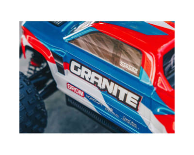 Arrma Granite Grom MEGA 4WD 380 Brushed 1/18 Monster Truck RTR (Blue) w/SLT2 2.4GHz Radio, Battery &