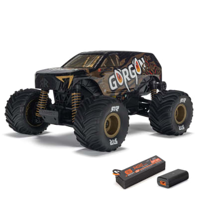 Arrma Gorgon Grom 4x4 1/16 RTR Brushed Monster Truck (Bronze) w/SLT2 2.4GHz Radio, Battery & Charger