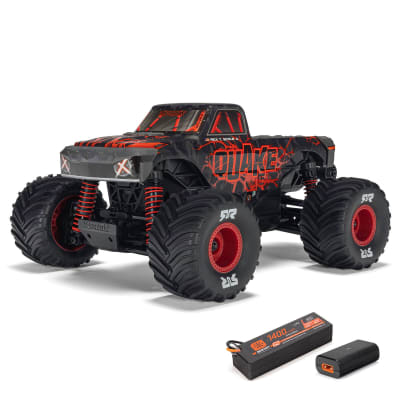 Arrma Quake Grom 4x4 1/16 RTR Brushed Monster Truck (Red) w/SLT2 2.4GHz Radio, Battery & Charger
