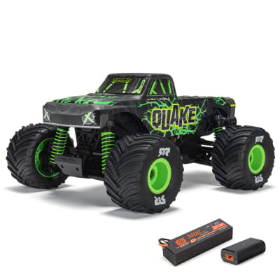 Arrma Quake Grom 4x4 1/16 RTR Brushed Monster Truck (Green) w/SLT2 2.4GHz Radio, Battery & Charger