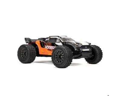 Arrma Vorteks 2WD MEGA 550 RTR Brushed 1/10 Off-Road Stadium Truck (Orange) w/SLT2 2.4GHz Radio, Bat