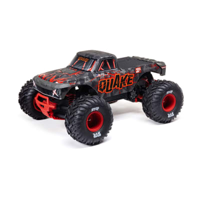 Arrma Quake 223S DSC 1/10 RTR Brushless 2WD Monster Truck (Red) w/SLT2 2.4GHz Radio