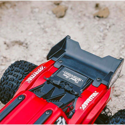 1/10 VORTEKS 4X2 BOOST MEGA 550 Brushed Stadium Truck RTR with Battery & Charger, Red