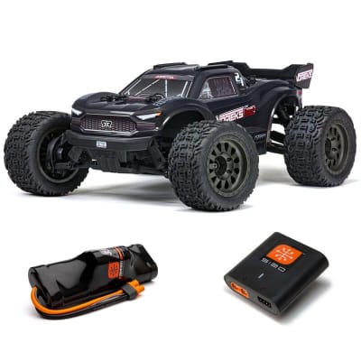 1/10 VORTEKS 4X2 BOOST MEGA 550 Brushed Stadium Truck RTR with Battery & Charger, Gunmetal