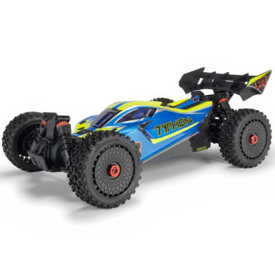 Arrma Typhon Mega 665 1/8 4WD Electric Buggy (Blue) w/SLT2 2.4GHz Radio
