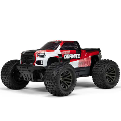 Arrma Granite 4x4 V4 223S DSC 1/10 RTR Brushless 4WD Monster Truck (Red) w/Spektrum SLT3 2.4GHz Radi