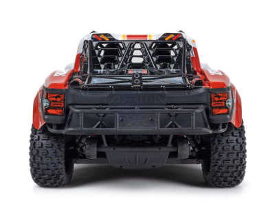 Arrma MOJAVE 4S BLX Brushless 1/8 4WD RTR Electric Desert Truck (White/Red) w/Spektrum SLT3 2.4GHz R