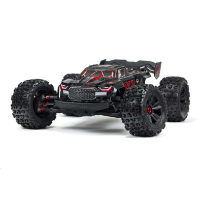 Arrma Kraton 6S EXB BLX RTR 1/8 4WD Brushless Speed Truck (Black) (V6) w/SLT3 2.4GHz Radio