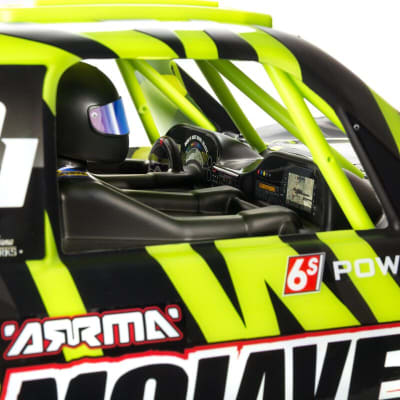1/7 MOJAVE 6S V2 4WD BLX Desert Truck with Spektrum Firma RTR, Green/Black