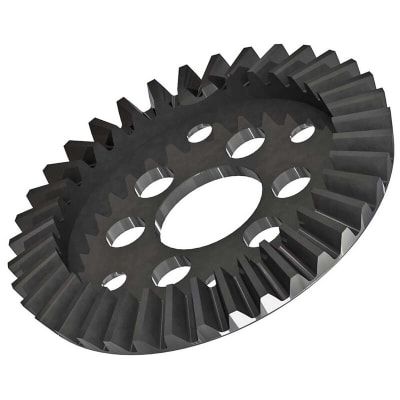 CNC Metal Crown Gear 37T: BLX 3S