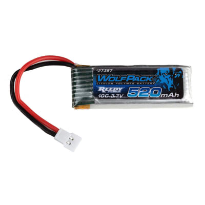 Reedy WolfPack 1S LiPo 10C Battery Pack w/Micro Connector (3.7V/520mAh)