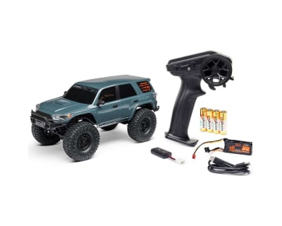 Axial SCX24 Toyota 4Runner 1/24 4WD RTR Scale Mini Crawler (Grey) w/2.4GHz Radio, Battery & Charger