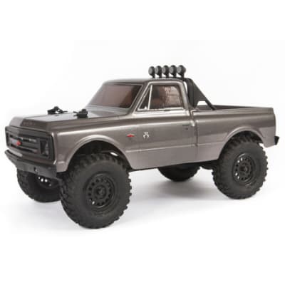 1/24 SCX24 1967 Chevrolet C10 4WD Truck Brushed RTR. Silver