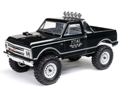 Axial SCX24 1967 Chevrolet C10 1/24 4WD RTR Scale Mini Crawler (Black) w/2.4GHz Radio