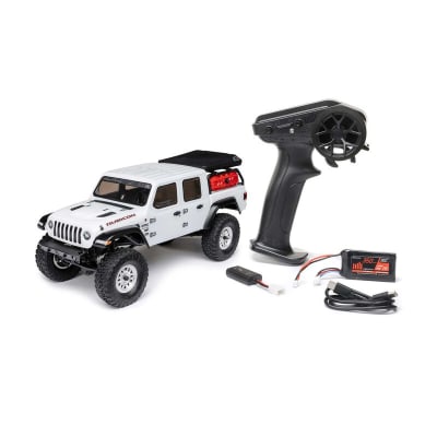 Axial SCX24 Jeep JT Gladiator 1/24 4WD RTR Scale Mini Crawler (White) w/2.4GHz Radio