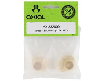 Axial SCX10 Pro Brass Rear Axle Tube Cap (L-R)