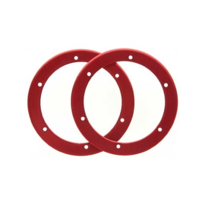 Axial 2.2 Standard Beadlock Ring (2) Red