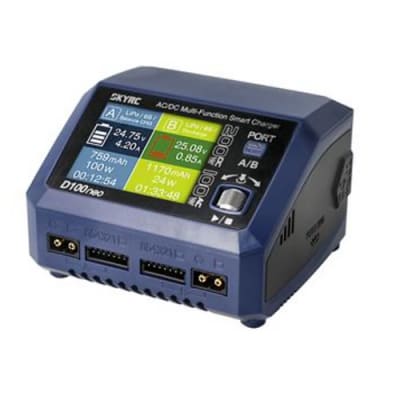 SKYRC SK-100199-01 SkyRC D100neo Dubbelladdare 2x100W 240VAC 12DC