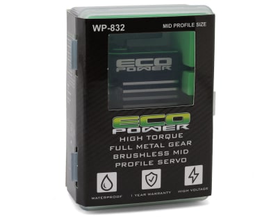 EcoPower 832 Mid Profile High Torque Brushless Rock Crawling/Bashing Servo (HV) (Waterproof) (Metal
