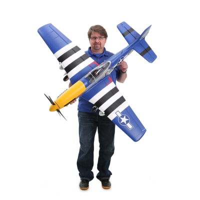 P-51D Mustang 1.5m BNF Basic with Smart (EFL01250)