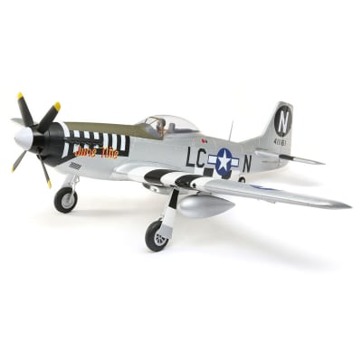 P-51D Mustang 1.2m BNF Basic with AS3X and SAFE Select