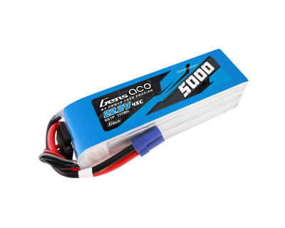 Gens Ace G-Tech Smart 6S LiPo Battery 45C (22.2V/5000mAh) w/EC5 Connector