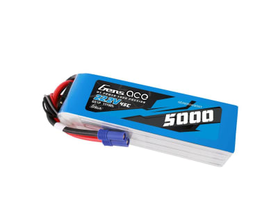 Gens Ace G-Tech Smart 6S LiPo Battery 45C (22.2V/5000mAh) w/EC5 Connector