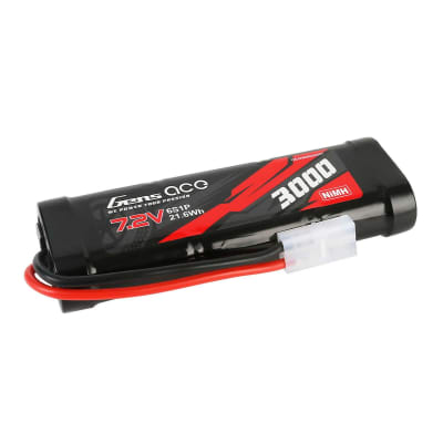 Gens Ace 6-Cell 7.2V NiMh Battery w/Tamiya Connector (3000mAh)