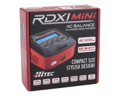 Hitec RDX1 Mini AC Charger (4S/6A/65W)