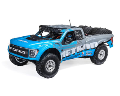 Losi Baja Rey 2.0 Ford F-150 Raptor 1/10 RTR 4WD Brushless Desert Truck (Method) w/2.4GHz Radio, AVC