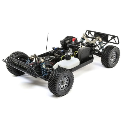 Losi 5IVE-T 2.0 V2 1/5 Bind-N-Drive 4WD Short Course Truck (Grey/Blue/White) w/32cc Gasoline Engine