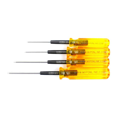 MIP Thorp Standard SAE Hex Driver Wrench Set (4) (.050, 1/16, 5/64, 3/32)