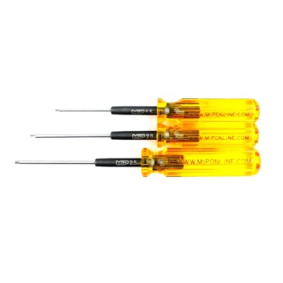 MIP Thorp Metric Hex Driver Wrench Set (3) (1.5, 2.0 & 2.5mm)